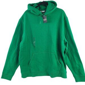 NWT DSG Men's Classic Fleece Hoodie Sz XXL Vibrant Green Cotton-Blend Pullover